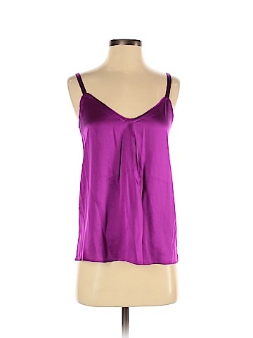 Vince. Sleeveless Silk Top (view 1)