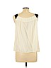 rsvp by TALBOTS 100% Silk Ivory Sleeveless Silk Top Size L (petite) - photo 2