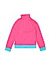 Nike 100% Polyester Pink Track Jacket Size S (kids) - photo 2
