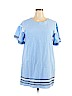 LoveRiche 100% Cotton Blue Casual Dress Size 2X - photo 1