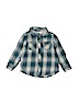 Old Navy 100% Polyester Blue Long Sleeve Button-Down Shirt Size 3T - photo 1