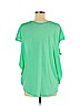 Splendid 100% Supima Cotton Green Short Sleeve Top Size Med - Lg - photo 2
