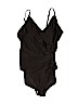 Ekouaer Black One Piece Swimsuit Size XL - photo 1