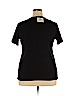 Rafaella 100% Cotton Black Short Sleeve T-Shirt Size 2X - photo 2