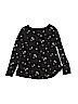 Justice Black Long Sleeve Top Size 12 - photo 2