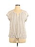 Alyx Ivory Short Sleeve Blouse Size XL - photo 1