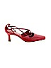 Carriage Court Red Heels Size 9 1/2 - photo 1