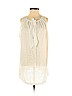 Club Monaco 100% Linen Ivory Sleeveless Top Size S - photo 1
