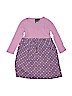 Mini Boden 100% Cotton Polka Dots Purple Dress Size 5 - 6 - photo 1