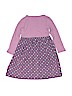 Mini Boden 100% Cotton Polka Dots Purple Dress Size 5 - 6 - photo 2