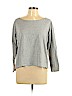 Vince. 100% Cotton Gray Long Sleeve T-Shirt Size L - photo 1