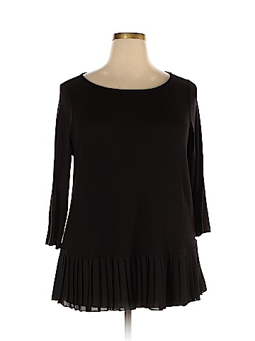 Au Fond 3/4 Sleeve Top (view 1)