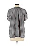 Old Navy 100% Polyester Gray Short Sleeve Blouse Size XL - photo 2