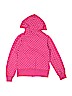 Arizona Jean Company Polka Dots Pink Zip Up Hoodie Size 7 - 8 - photo 2