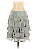 Talbots 100% Silk Gray Silk Skirt Size 4 (petite) - photo 1