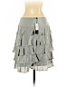 Talbots 100% Silk Gray Silk Skirt Size 4 (petite) - photo 2