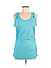 MICHAEL Michael Kors Blue Sleeveless Top Size M - photo 1