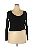 Wild Fable Black Long Sleeve Top Size XXL - photo 1