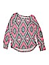 Justice Pink Long Sleeve Top Size 12 - photo 1