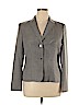 Jones Studio 100% Polyester Gray Blazer Size 14 - photo 1