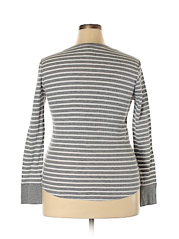 Faded Glory Long Sleeve Henley (view 2)