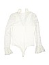 Intermix White Bodysuit Size S - photo 1