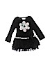 Flapdoodles Solid Black Dress Size 3T - 3 - photo 1