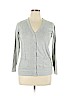 L.L.Bean 100% Cotton Gray Cardigan Size XL - photo 1