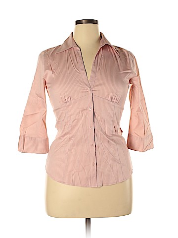 H&M 3/4 Sleeve Button-Down Shirt (view 1)