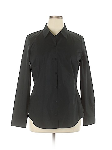 Worthington Long Sleeve Button-Down Shirt (view 1)