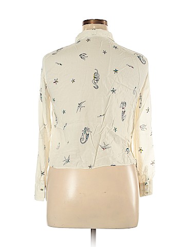 Zara TRF Long Sleeve Button-Down Shirt (view 2)