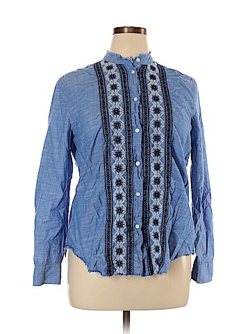 Gap Long Sleeve Button-Down Shirt (view 1)