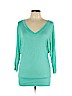 Zenana Outfitters Blue 3/4 Sleeve Top Size L - photo 1