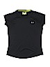 Under Armour 100% Polyester Black Active T-Shirt Size L (kids) - photo 1
