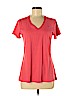 Nike 100% Polyester Red Active T-Shirt Size M - photo 1