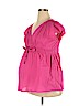 Motherhood 100% Cotton Pink Short Sleeve Blouse Size XL - photo 1