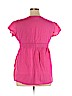 Motherhood 100% Cotton Pink Short Sleeve Blouse Size XL - photo 2