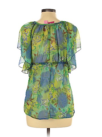 Times Short Sleeve Blouse (view 2)