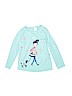 Gymboree 100% Cotton Blue Long Sleeve T-Shirt Size 8 - photo 1