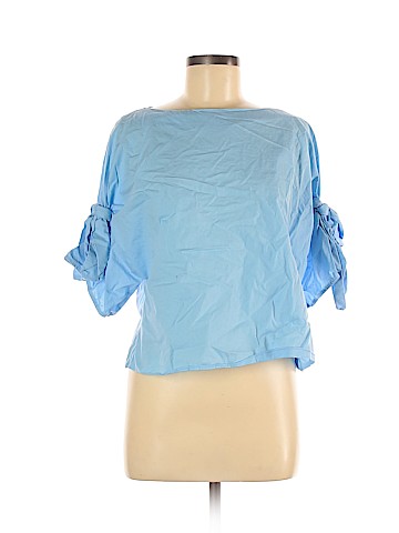 Topshop Short Sleeve Blouse (view 1)