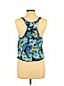 Free People 100% Rayon Blue Sleeveless Blouse Size L - photo 2