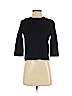 Theory Black 3/4 Sleeve Top Size S - photo 1