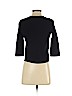 Theory Black 3/4 Sleeve Top Size S - photo 2