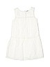 Gap Kids 100% Cotton Solid White Dress Size 6 - 7 - photo 1