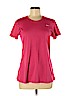Nike 100% Polyester Pink Active T-Shirt Size M - photo 1