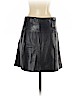 Zara 100% Leather Black Leather Skirt Size S - photo 2