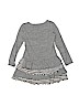 Luna Luna Solid Gray Dress Size 5 - 6 - photo 2