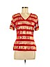 St. John Collection Red Short Sleeve T-Shirt Size M - photo 1