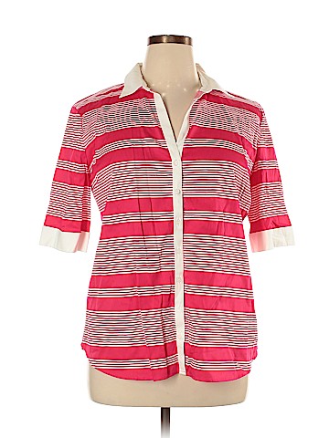 7th Avenue Design Studio New York & Company Short Sleeve Button-Down Shirt (view 1)