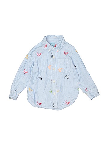 Baby Gap Outlet Long Sleeve Button-Down Shirt (view 1)